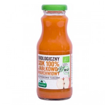 EkoWital | Sok jabłkowo-marchwiowy 100 % BIO 250ml
