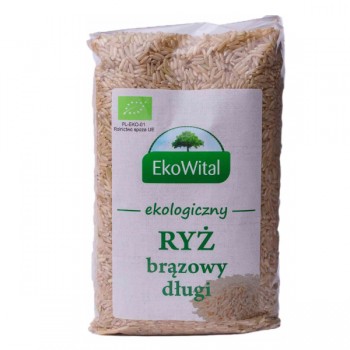 EkoWital | Ryż brązowy długi BIO 1kg