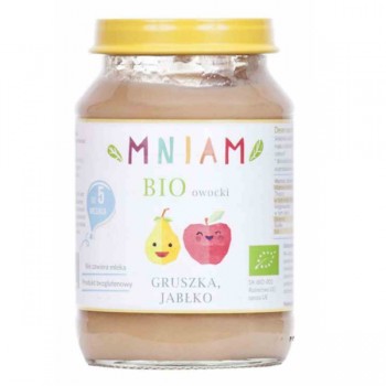 Am-Am | Deser jabłko-banan-morela od 5 miesiąca BIO 190g MNIAM