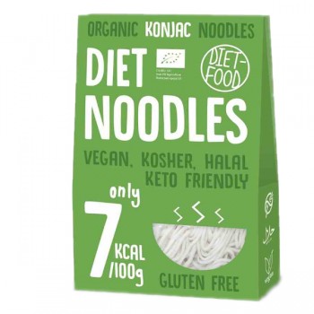 Diet Food | Makaron shirataki noodles bezglutenowy BIO 300g