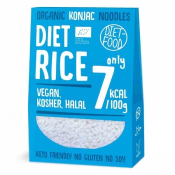 Diet Food | Makaron rice shirataki bezglutenowy BIO 300g
