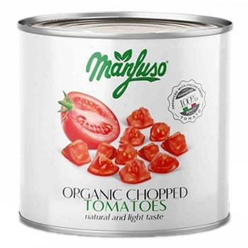 Manfuso | Pomidory w kawałkach BIO 2,5kg