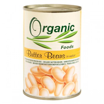 Organic Foods | Fasola biała hiszpańska Jaś BIO 400g