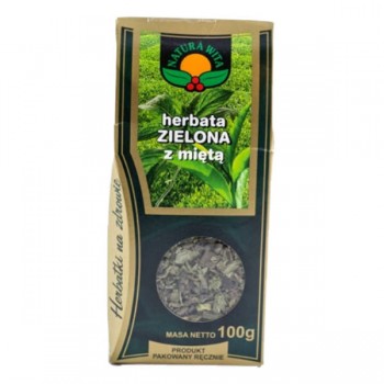 Natura Wita | Herbata zielona z miętą 100g