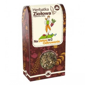 Natura Wita | Herbatka ziołowa NA DETOX NR 2 ODTRUWAJĄCA 80g