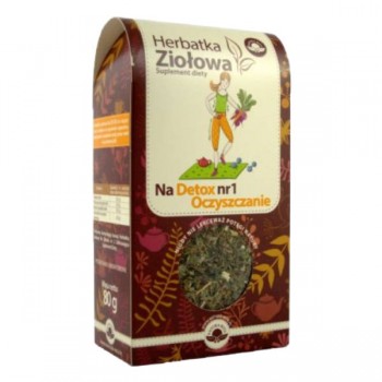 Natura Wita | Herbatka ziołowa NA DETOX NR 1 OCZYSZCZANIE 80g