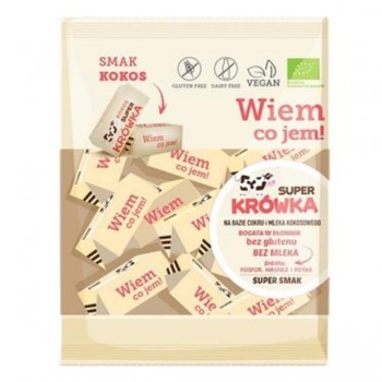 Me Gusto | Bezglutenowe krówki kokosowe BIO 150g