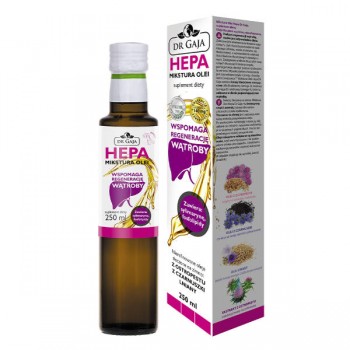 Dr Gaja | Olej Hepa - mikstura olei tłoczonych na zimno 250ml