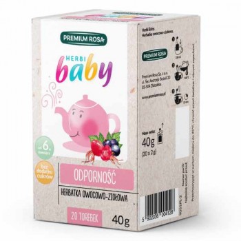 Premium Rosa | Herbatka dla dzieci i niemowląt Odporność 20 torebek
