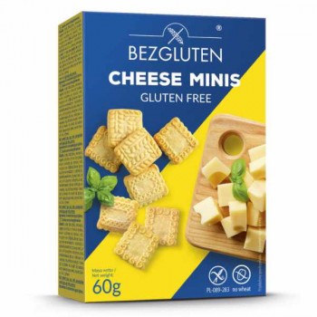 Bezgluten | Cheese minis - ciastka serowe 60g