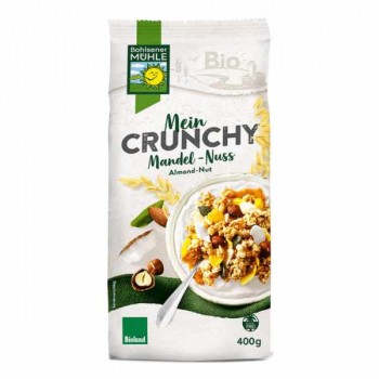 Bohlsener Muehle | Crunchy orzechowe z prażonymi chipsami kokosowymi BIO 400g