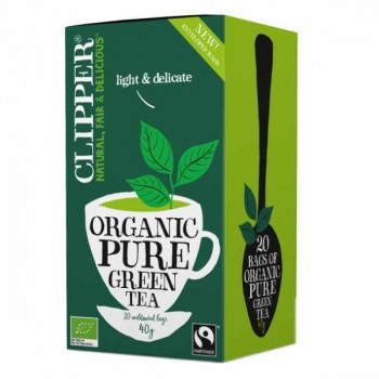 Clipper | Herbata zielona fair trade BIO (20x2g) 40g