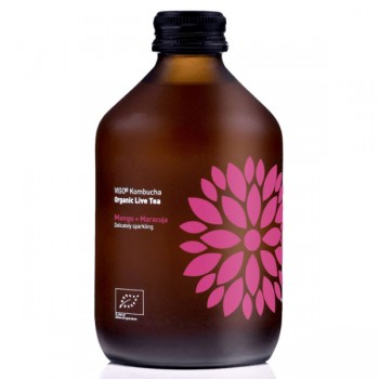 Vigo | Kombucha z mango i marakują bezglutenowa BIO 330ml