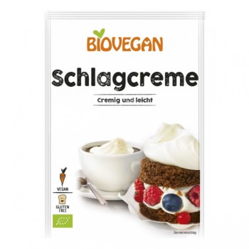Biovegan | Substytut bitej śmietany w proszku wegański bezglutenowy BIO 54g