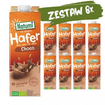Natumi | 8x Napój owsiano - kakaowy BIO 1l