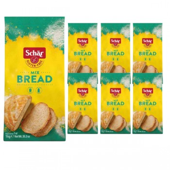 Schär | 6x Mix B - Bread Mix - bezglutenowa mieszanka do wypieku chleba 1kg