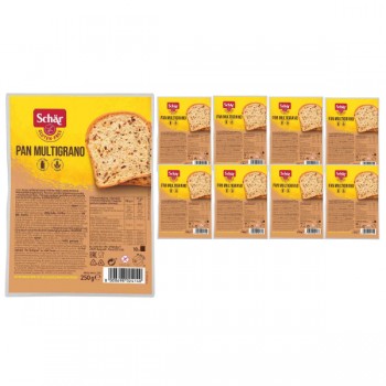Schär | 8x Pan Multigrano - chleb wieloziarnisty bezglutenowy 250g