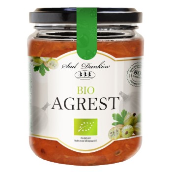 Sad Danków | Dżem agrestowy bez cukru BIO 260g