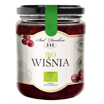 Sad Danków | Dżem wiśniowy bez cukru BIO 260g