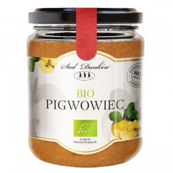 Sad Danków | Pigwowiec 80% z cukrem trzcinowym BIO 250g 