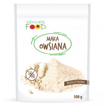 Denver Food | Mąka owsiana bezglutenowa 500g