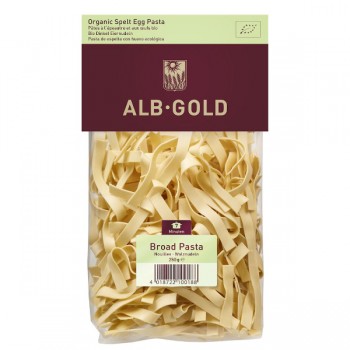 Alb-Gold | Makaron orkiszowy jajeczny wstążka BIO 250g
