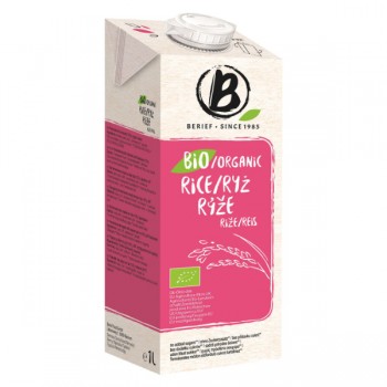 Berief | Napój ryżowy bez dodatku cukrów BIO 1l