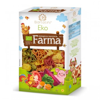 Bartolini | Makaron semolinowy z suszonymi warzywami dla dzieci farma BIO 250g