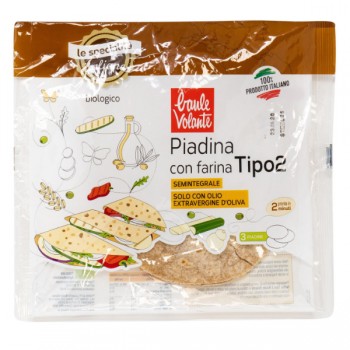 Baule Volante | Tortilla pszenna z oliwą z oliwek extra virgin BIO 240g
