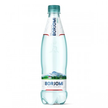 Borjomi | Naturalna woda mineralna Borjomi 500ml (butelka PET)