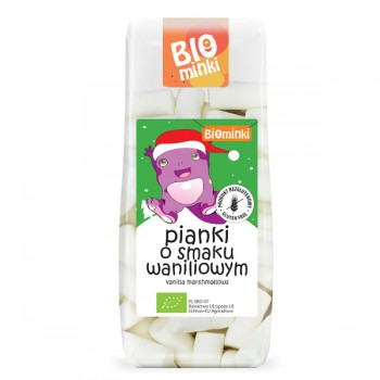 Biominki | Pianki o smaku waniliowym bezglutenowe BIO 120g