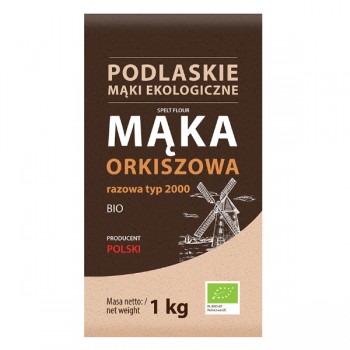 BioLife | Mąka orkiszowa razowa BIO typ 2000 1kg