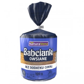 NaturaVena | Babcianki owsiane bez dodatku cukrów 100g