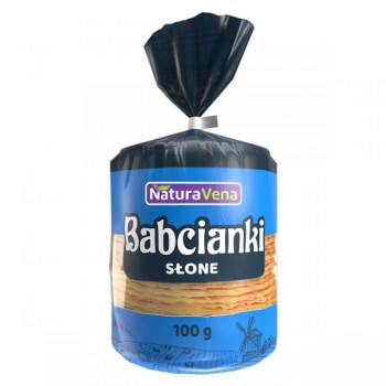 NaturaVena | Babcianki owsiane słone 100g