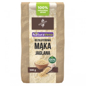 NaturaVena | Mąka jaglana bezglutenowa 500g