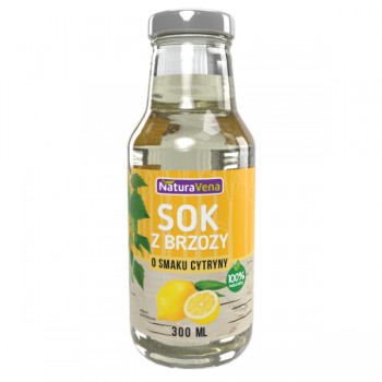 NaturaVena | Sok z brzozy o smaku cytryny 330ml