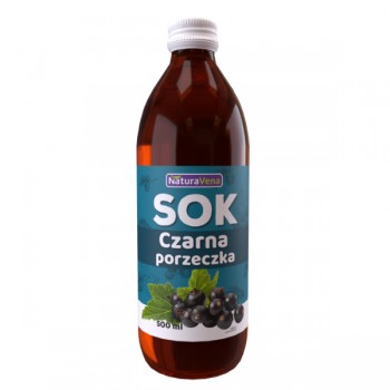 NaturaVena | Sok z czarnej porzeczki 500ml