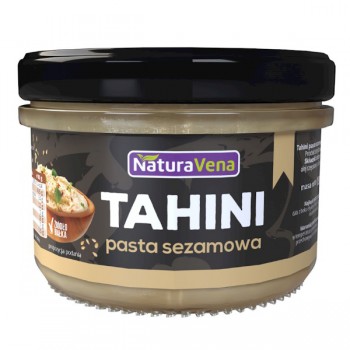 NaturaVena | Tahini pasta sezamowa 185g