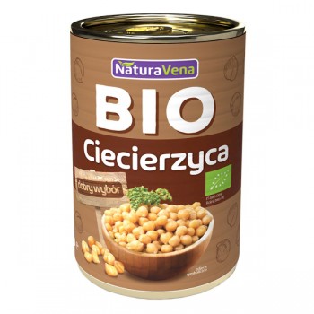 NaturaVena | Ciecierzyca konserwowa BIO 400g