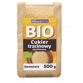 NaturaVena | Cukier trzcinowy BIO 500g