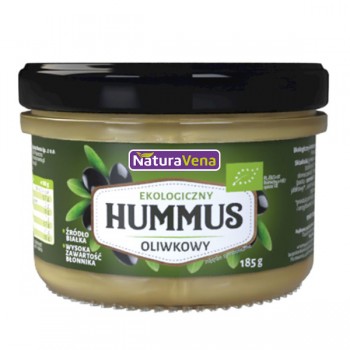 NaturaVena | Hummus oliwkowy BIO 185g