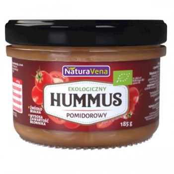 NaturaVena | Hummus pomidorowy BIO 185g