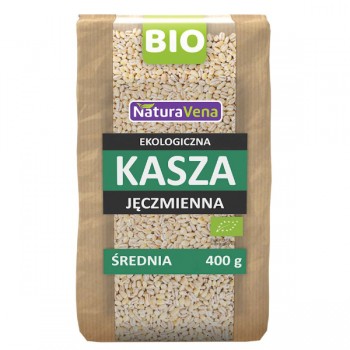 NaturaVena | Kasza jęczmienna BIO 400g