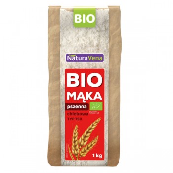 NaturaVena | Mąka pszenna chlebowa typ 750 BIO 1kg