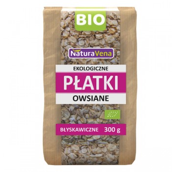 NaturaVena | Płatki owsiane błyskawiczne BIO 300g