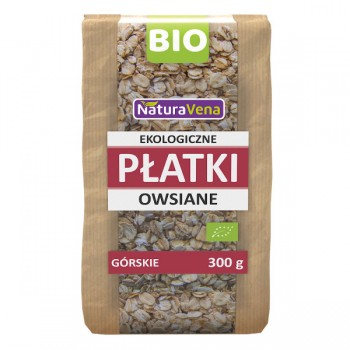 NaturaVena | Płatki owsiane górskie BIO 300g