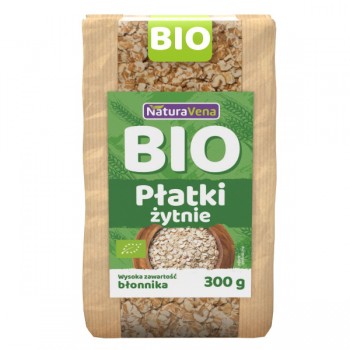 NaturaVena | Płatki żytnie BIO 300g