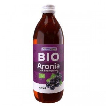 NaturaVena | Sok z aronii 100% BIO 500ml