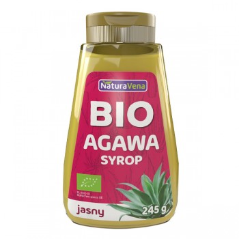 NaturaVena | Syrop z agawy jasny BIO 245g