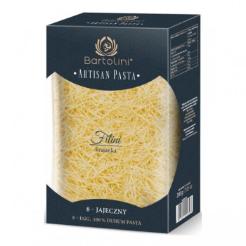Bartolini |  Makaron semolinowy 8-jajeczny krajanka średnia 200g